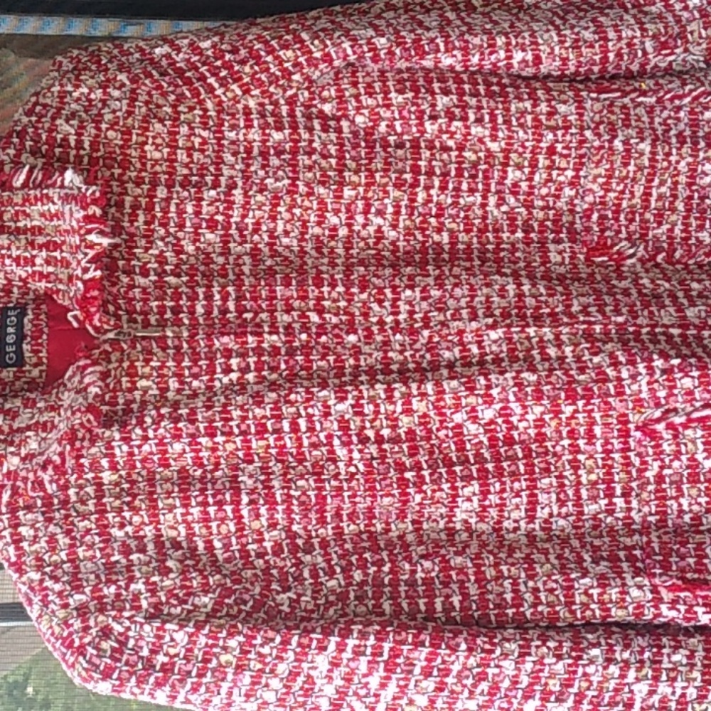 Tweed , nice  lined blazer